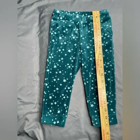Carter's Teal Starry Pajama Set - Picture 4 of 12